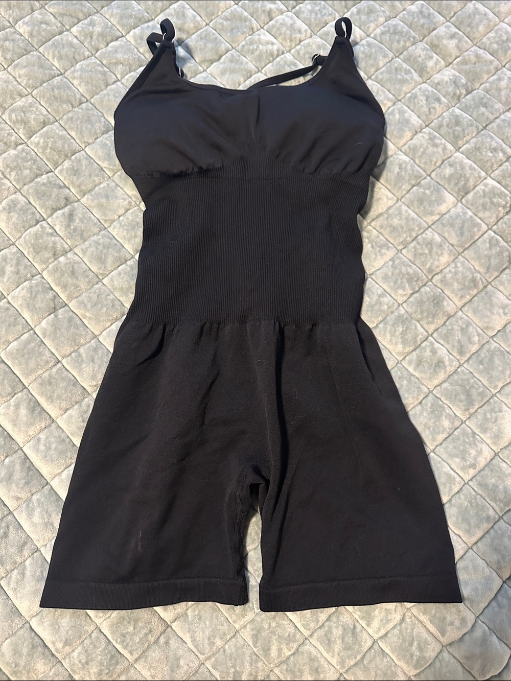 Amazon Women's Black Seamless Shapewear Jumpsuit Romper